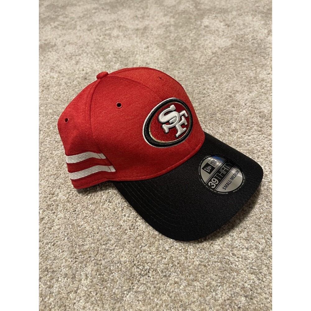 New Era 39thirty San Francisco 49ers On-Field Sideline Home Cap Size Small/M